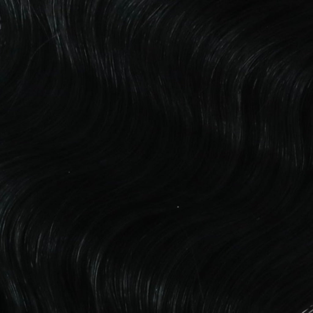 Black hair extensions
